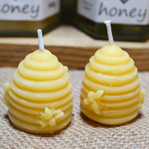 Small Skep Candle Heartlands Honey